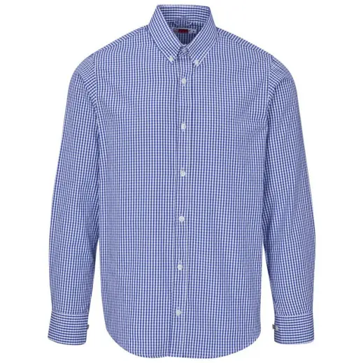 Mens Long Ashford Shirt Blue